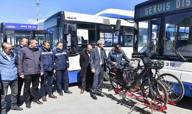 Bisikletle otobüse binmek artık serbest