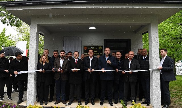 Bursa Osmangazi'de Altınova'ya yeni muhtarlık binası