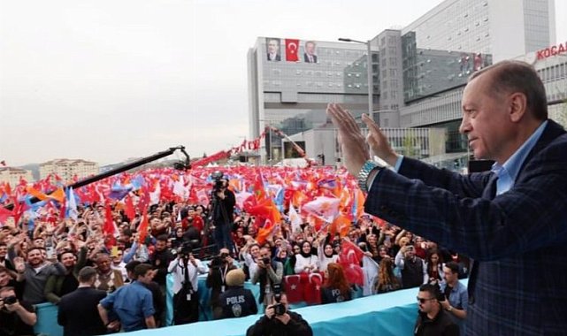 Cumhurbaşkanı Erdoğan'dan Kocaeli'ye teşekkür