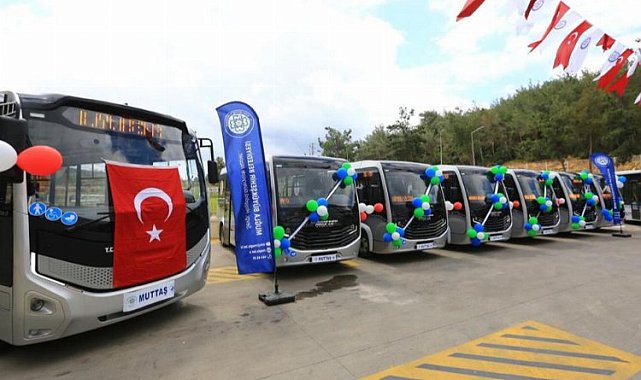 Muğla'nın otobüs filosuna 60 yeni otobüs daha