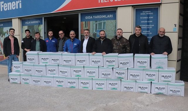 MÜSİAD Bursa'dan ihtiyaç sahiplerine yardım eli
