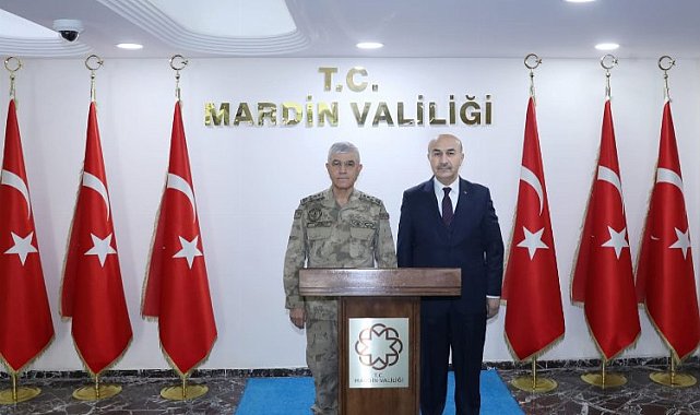 Orgeneral Çetin'den Vali Demirtaş'a Ziyaret
