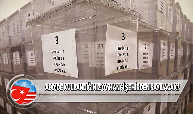 Yurtdışında Kullanılan Oylar Türkiye'ye Nasıl Dağılır?