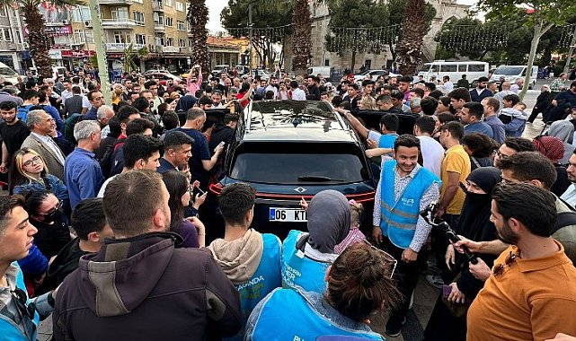 Aydın'da TOGG izdihamı