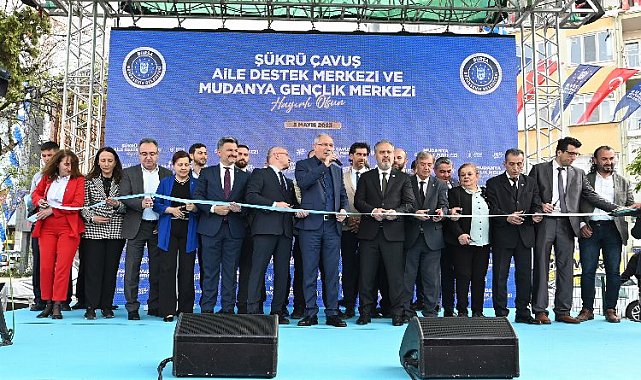 Bursa Büyükşehir'den Mudanya'da aile ve gençliğe büyük destek