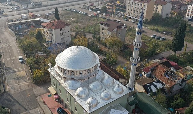 Derince İmaret Camii'ne estetik görünüm
