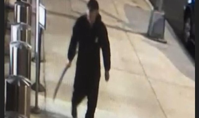 İşte konsolosluk saldırganının görüntüleri!