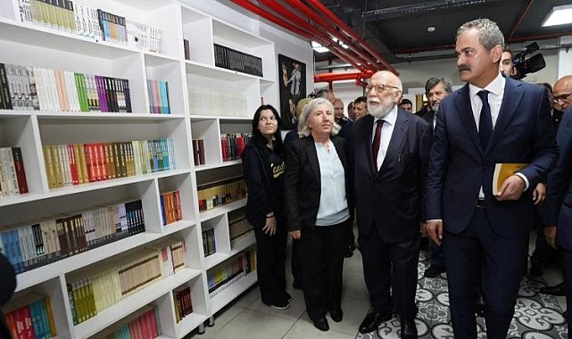 Kandilli Kız Anadolu Lisesi'ne 'Nabi Avcı Kütüphanesi'