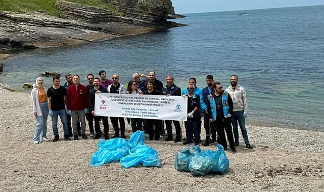 Kocaeli Büyükşehir'den Deniz Çöpleri İzleme çalışması