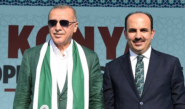 Konyalılara Başkan Altay'dan 'güven' teşekkürü