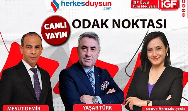 MHP Bursa Milletvekili adayı Yaşar Türk 'Odak Noktası'nda (CANLI)