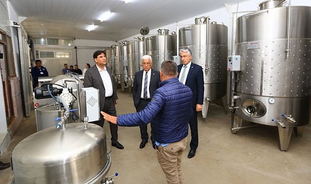 Muğla'ya üzüm suyu, sirke, pekmez ve şarap üretim tesisi
