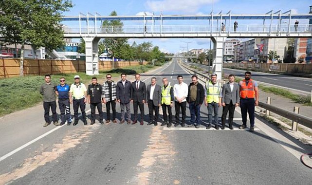 Silivri şehir geçişi projesinde ilk kazma vuruldu