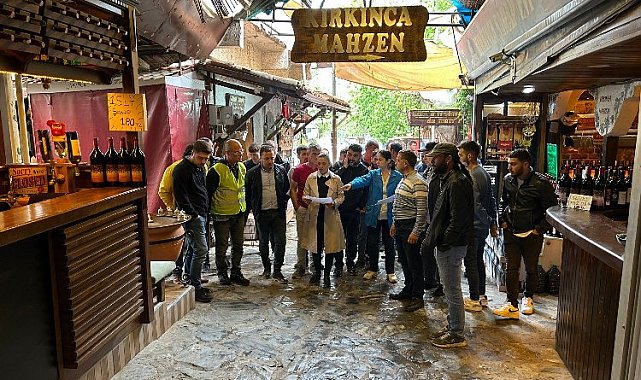 Şirince'de tarihi çarşıda yenileme