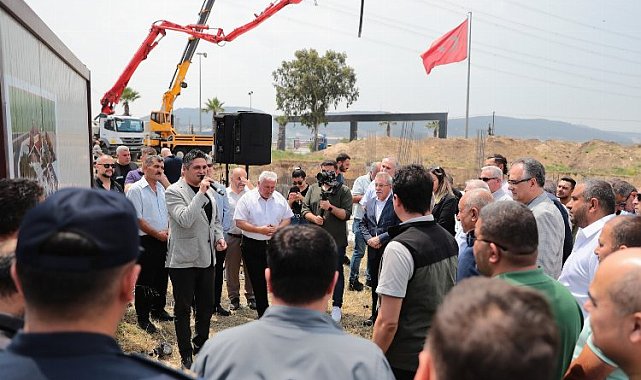 Aliağa Sanayi Sitesi Cami'nin temeli atıldı