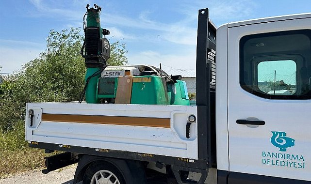Balıkesir Bandırma'da vektörle mücadele