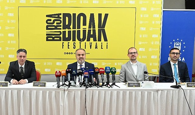 Bursa'da bıçak meraklıları festivalde buluşuyor