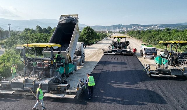 Düzce'de alternatif güzergah ile sürücüler rahat edecek