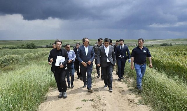 Edirne Valisi Kırbıyık'tan tarımsal projelere yakın mercek