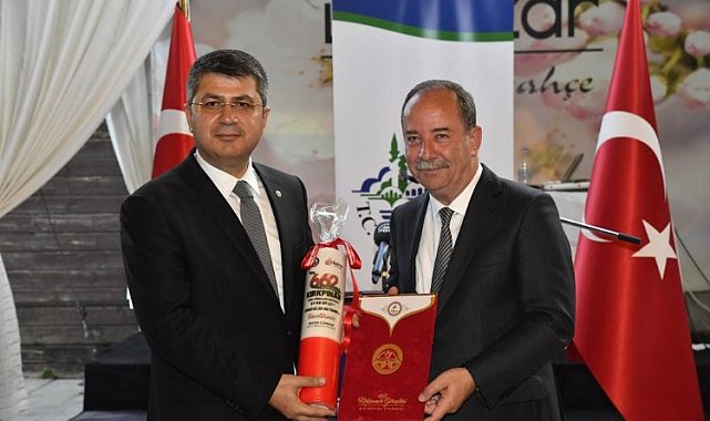 Edirne Valisi'ne veda yemeği