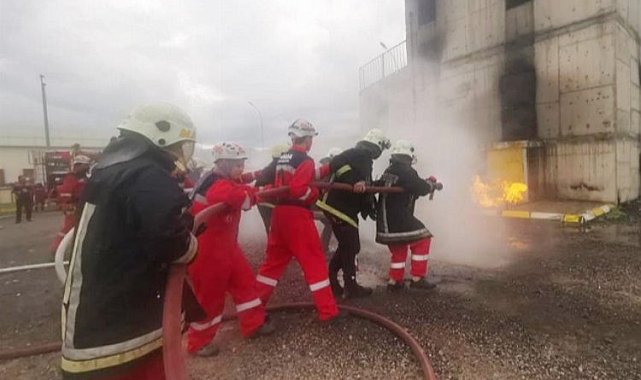 Kayseri OSB İtfaiyesi'nden ANDA'ya eğitim