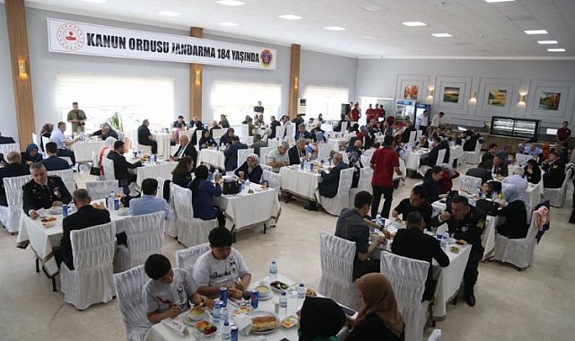 Kayseri protokolünden jandarmaya 184'ncü yıl tebriği