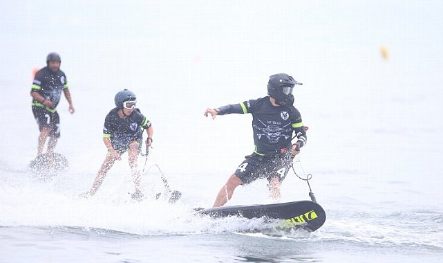 Kocaeli'de Su Jeti ve Flyboard Şampiyonası heyecanı başladı