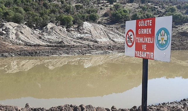 Sulama göletleri yüzmek için uygun değil!