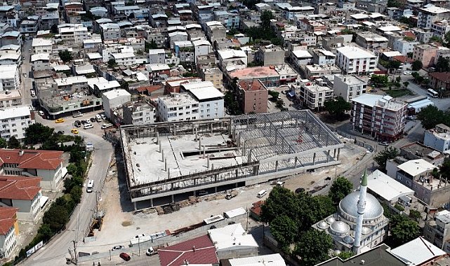 Bursa Yıldırım'da Arabayatağı'na modern pazar alanı