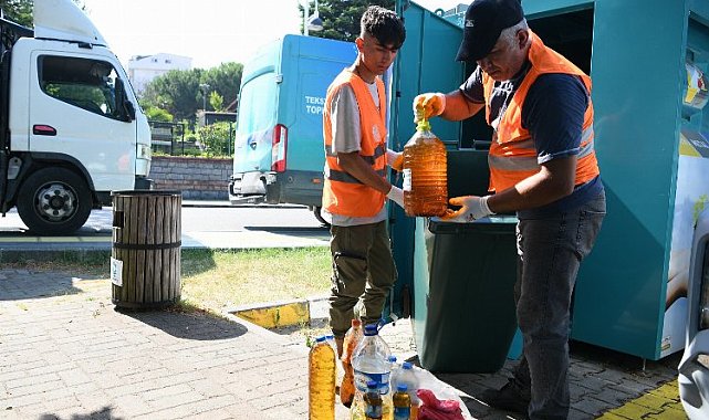 Çayırova'da atıklar geri dönüşüme