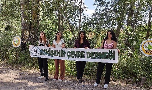 Çevre aktivistlerinden Eskişehir Orman Fidanlığı'na inceleme