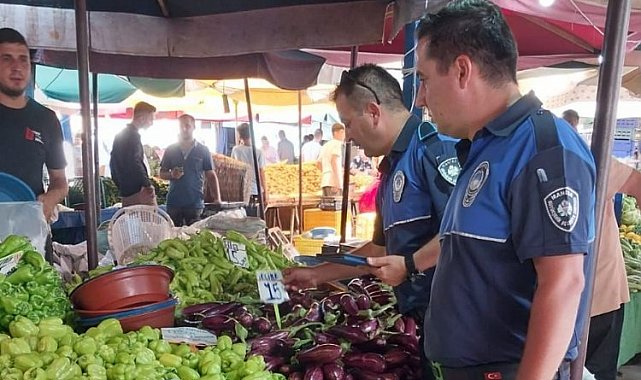 Manisa'da pazaryerlerinde sıkı denetim