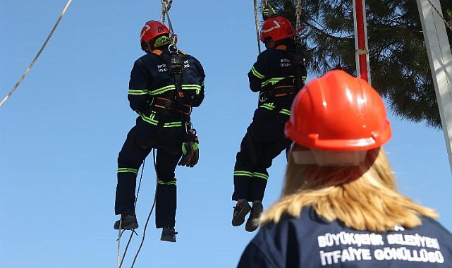 Muğla'da gönüllü itfaiyeciler sertifikalandı