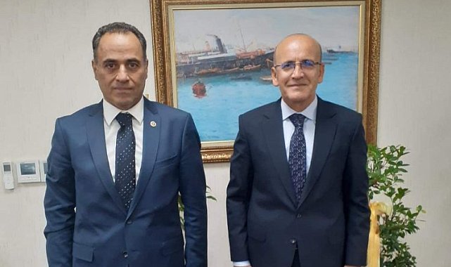 Muhammed Adak, Şimşek ile Mardin yatırımlarını görüştü