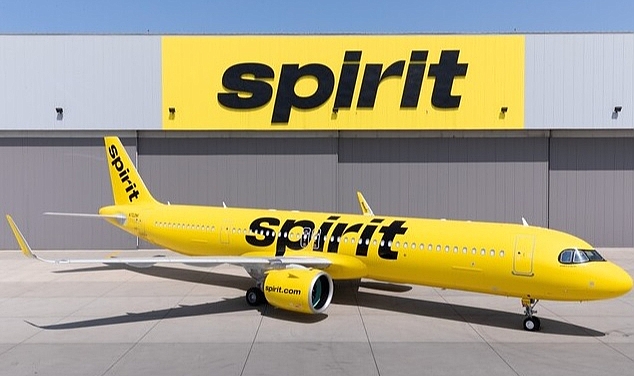 "Spirit Airlines Uçuşunda Şok Eden Görüntüler