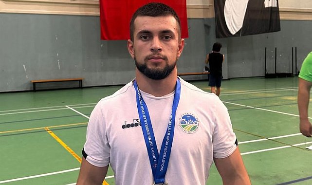 Türkiye Şampiyonu olan Sakaryalı sporcuya Milli gurur