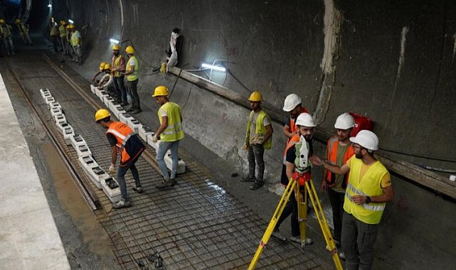 Ataköy-İkitelli metro hattında sona yaklaşıldı