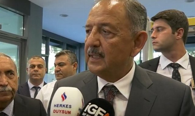 Bakan Özhaseki: Kayseri'den afet bölgesine bin tırdan fazla yardım gitti