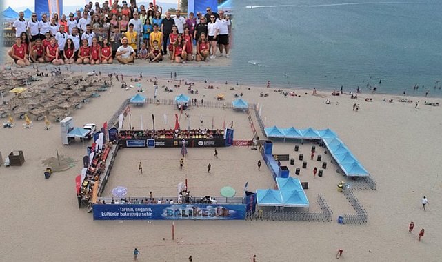 Beach turnuvasında şampiyon Balıkesir