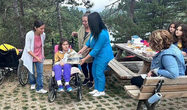 Bilecik'te Tabiat Parkı'nda engelsiz gün