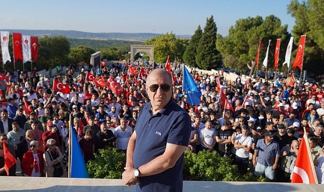 Çanakkale'de 'Zafer' yürüyüşü