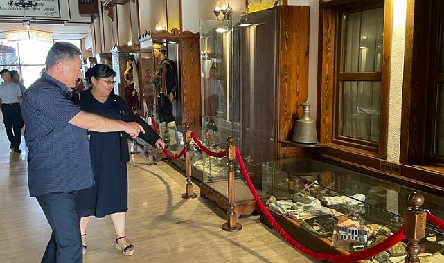 Çin Kültür Müsteşarı Ankara Konağı'nda