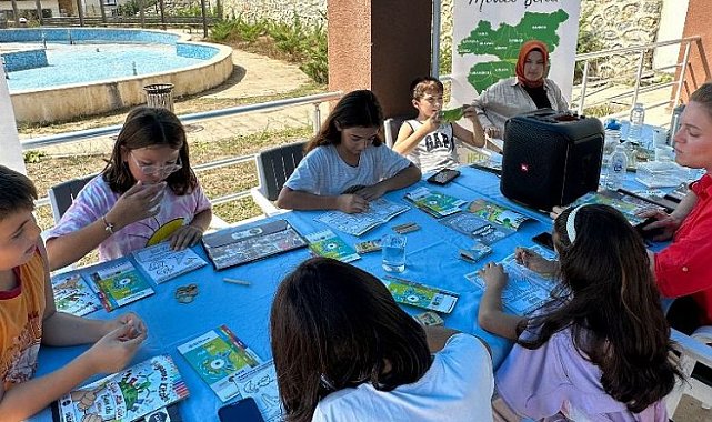 Dilovalı çocuklara sıfır atık eğitimi