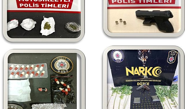 Düzce'de uyuşturucuya geçit yok!