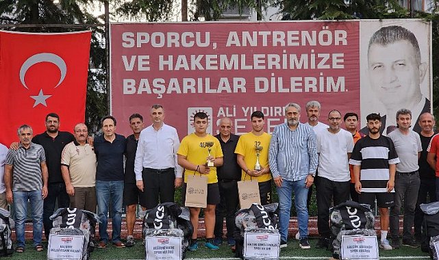 Gölcük'te amatör spora tam destek