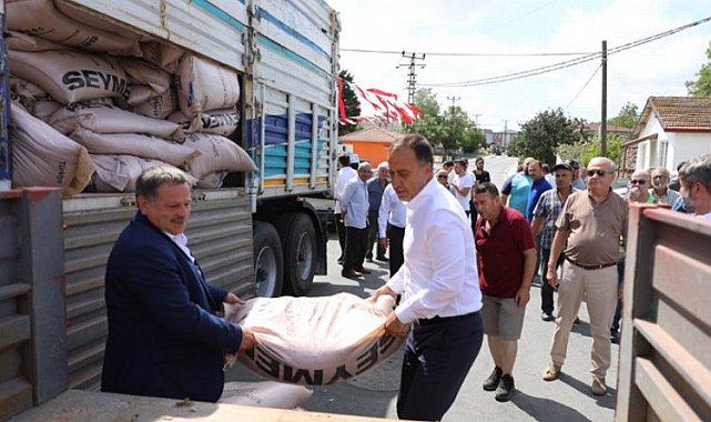 İstanbul Silivrili çiftçilere 12 milyon TL'lik destek