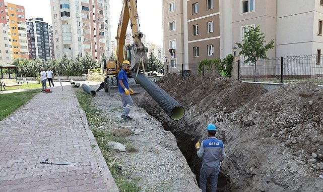 KASKİ Yakut'ta altyapıyı revize etti
