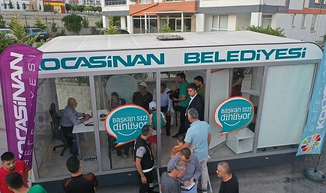 Kayseri Kocasinan vatandaşa kulak veriyor