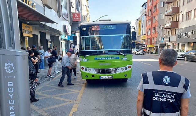 Kocaeli'den toplu taşıma araçlarına denetim