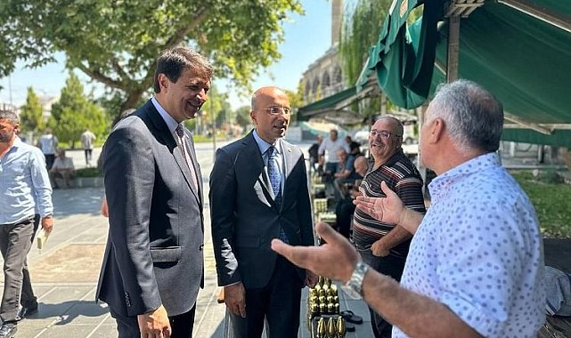 Mahmut Arıkan halkla dertleşti